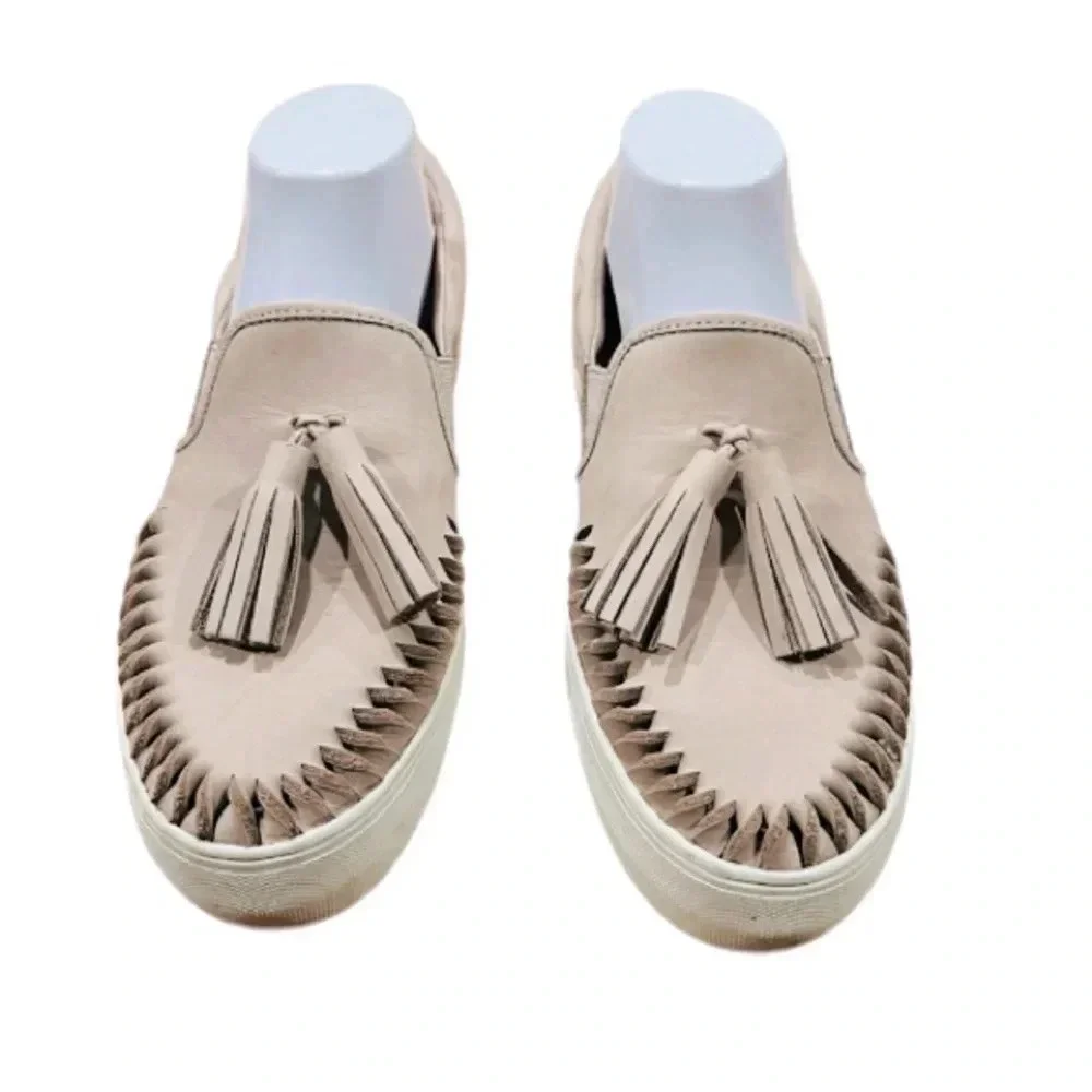 Nice Camuto Slip On Shoes Taupe Size 9